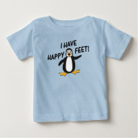 I Have Happy Feet Cute Penguin