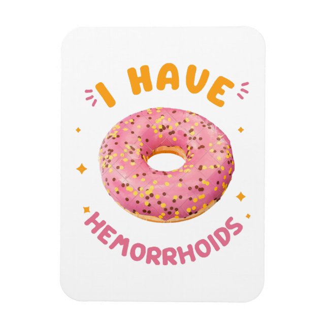 I have hemorrhoids magnet (Vertical)