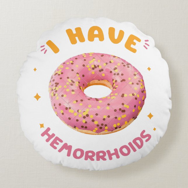 I have hemorrhoids round cushion (Front)