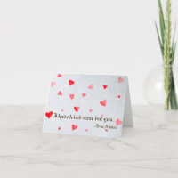 I have loved none but you. -Jane Austen Card