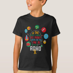 I Have Many Ideas Adhd Awareness Comfort Colours A T-Shirt
