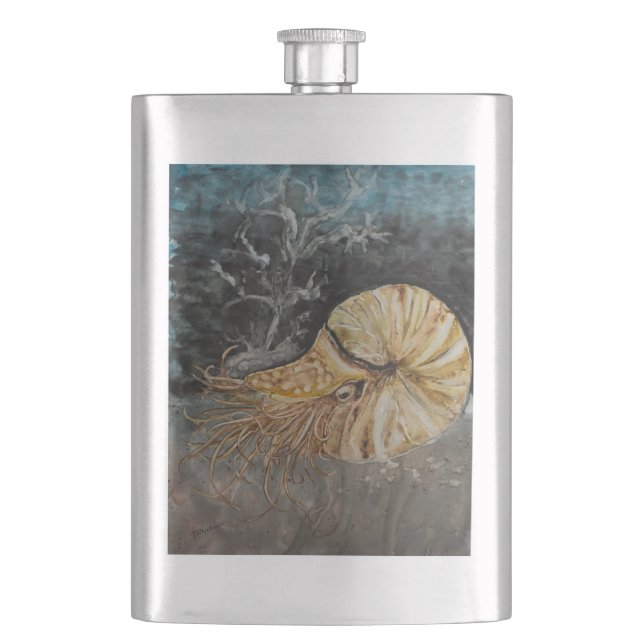 I Have my Eye on You Classic Flask (Front)