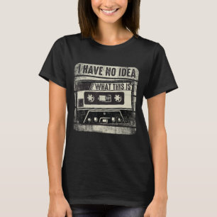I Have No Idea What This Is Kids Funny Retro Casse T-Shirt