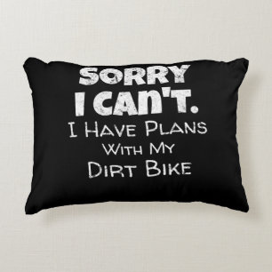 I Have Plans With My Dirt Bike Gift Decorative Cushion