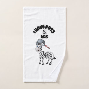 I Have POTS & EDS Hand Towel