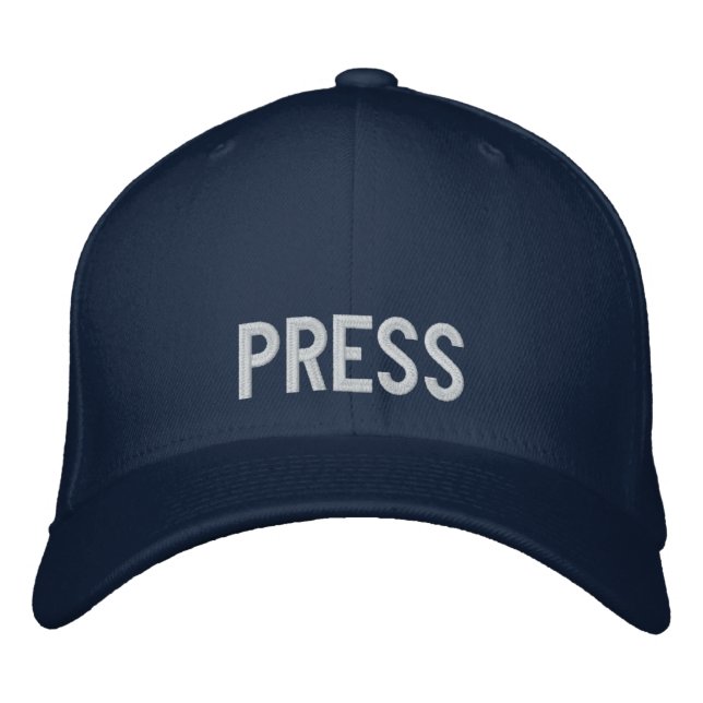 I have press pass! Just ask Embroidered Hat (Front)