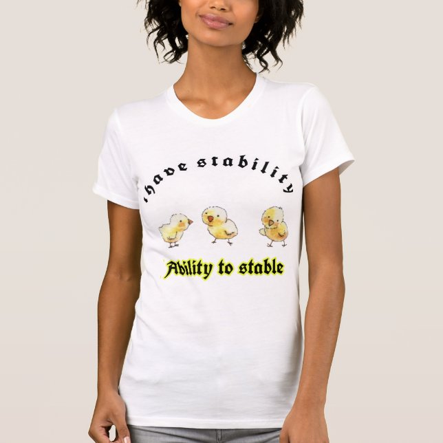 i have stability T-Shirt (Front)
