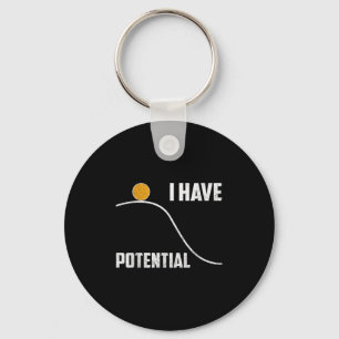 I Have Tential Funny Physics Teacher Science  Key Ring