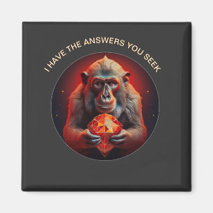 i Have The Answers You Seek Magnet