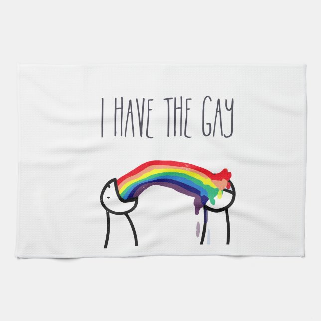 I have the gay meme tea towel (Horizontal)