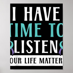 I Have Time To Listen Your Life S Mental Health _2 Poster