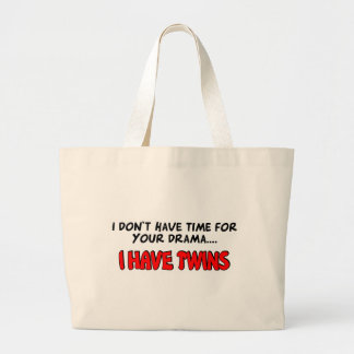 I have Twins Large Tote Bag