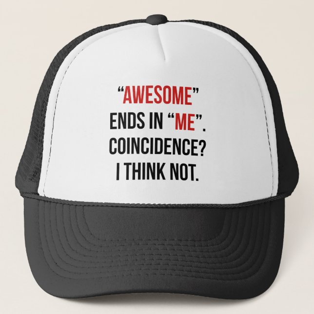 I Have Two Faults Trucker Hat (Front)