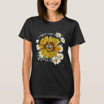 I Have Two Titles Mum And Gigi Sunflower Funny