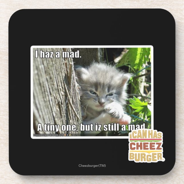 I haz a mad coaster (Front)
