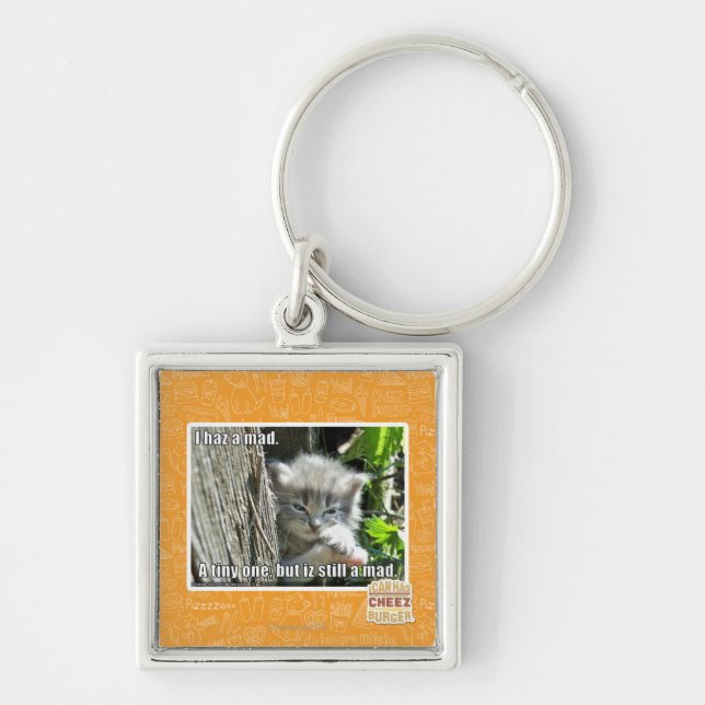 I haz a mad key ring (Front)
