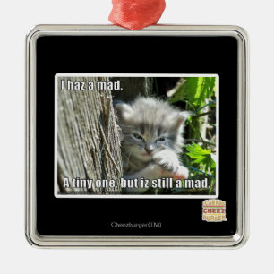 I haz a mad metal tree decoration