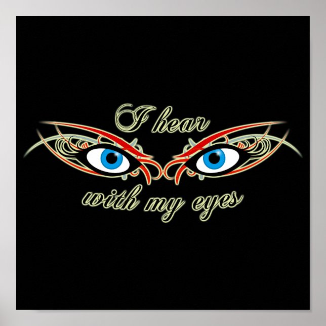 i hear -boy poster (Front)