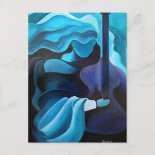 I hear music in the air 2010 postcard