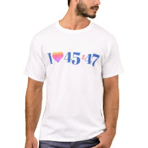 I Heart 45 & 47 Beachy T-Shirt