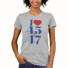I Heart 45 & 47 T-Shirt