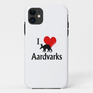 I Heart Aardvarks Case-Mate iPhone Case