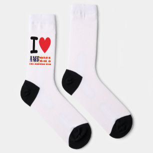 I Heart America Socks