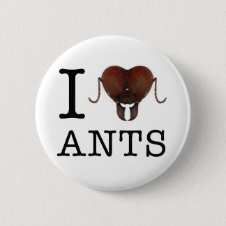 I heart ants button