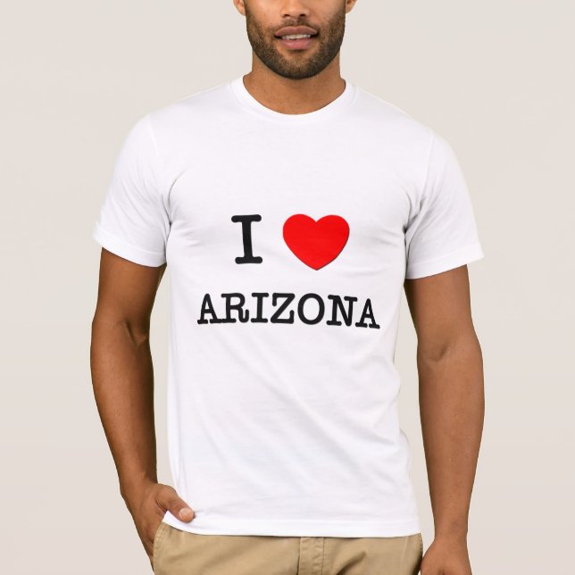 I HEART ARIZONA T-Shirt (Front)
