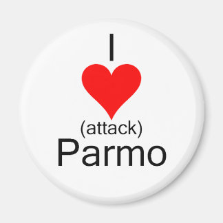 I Heart Attack Parmo Magnet