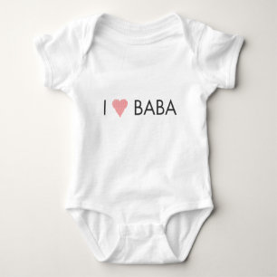 I HEART BABA BABY BODYSUIT
