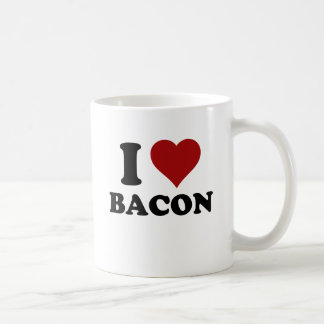I HEART BACON COFFEE MUG