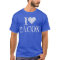 I heart bacon - I love Bacon tshirt t-shirt shirt