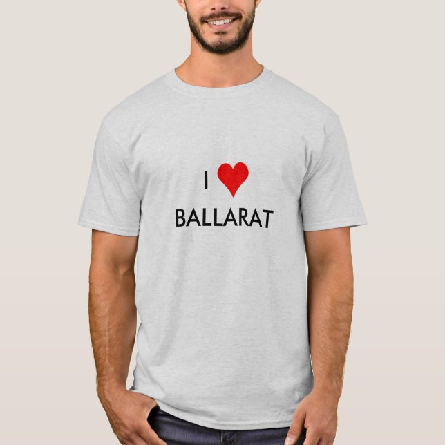 i heart ballarat T-Shirt (Front)
