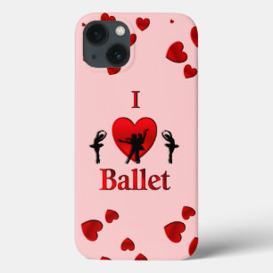 I Heart Ballet Dance iPhone 13 Case