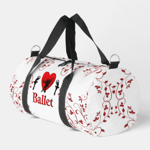 I Heart Ballet Duffle Bag