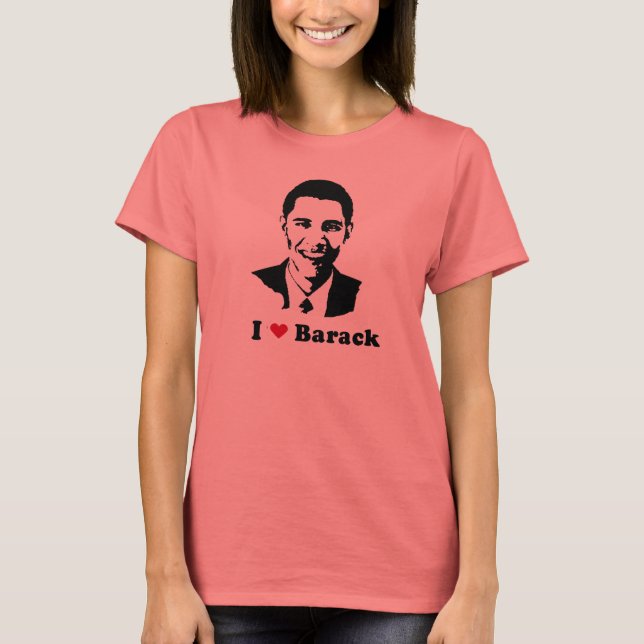 I Heart Barack T-shirt (Front)