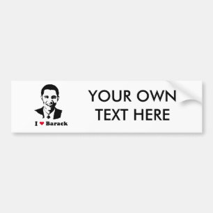 I Heart Barack T-shirt Bumper Sticker