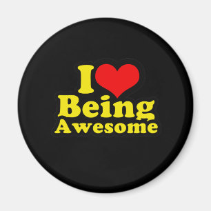 I Heart Being Awesome Magnet