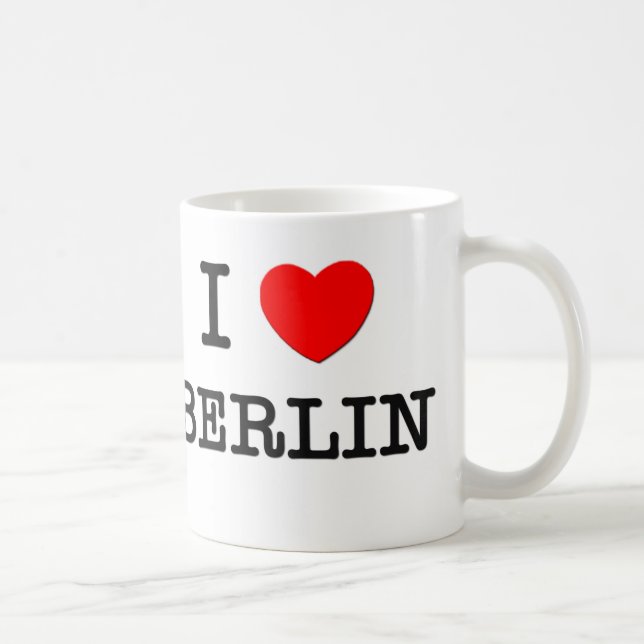I Heart BERLIN Coffee Mug (Right)