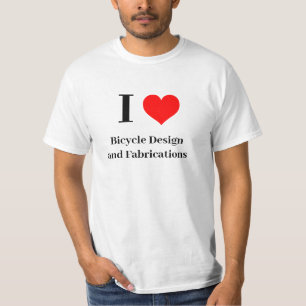 I heart Bicycle Design and Fabrications T-Shirt
