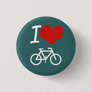 I Heart Bike 3 Cm Round Badge
