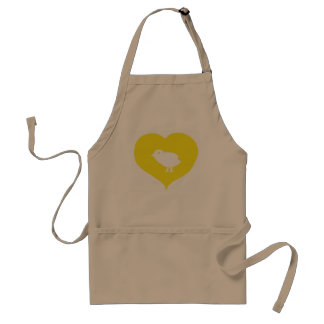 I Heart Birds Apron