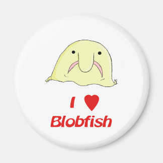 I heart blob magnet