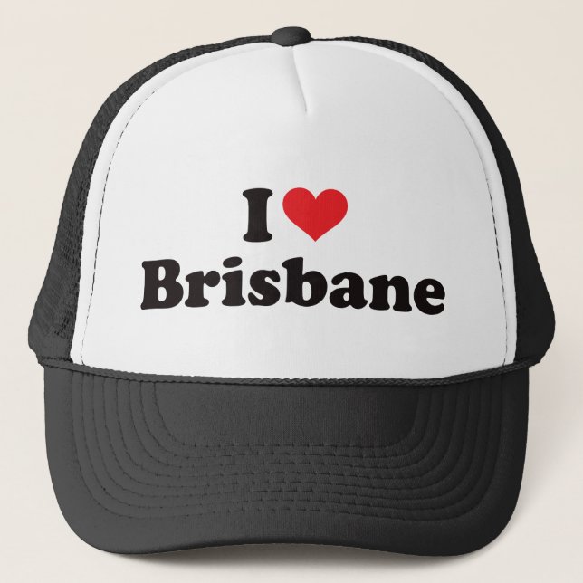 I Heart Brisbane Trucker Hat (Front)