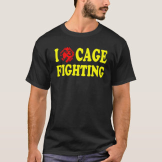 I (heart C3) Cage Fighting Black Tee