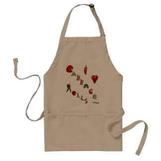 I Heart Cabbage Rolls Standard Apron