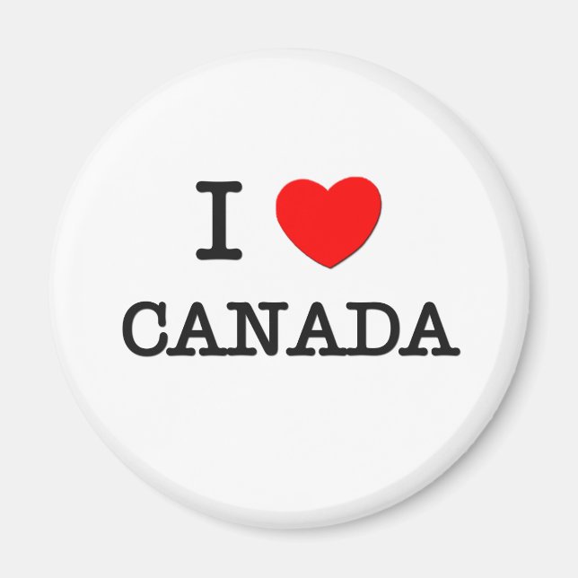 I HEART CANADA MAGNET (Front)