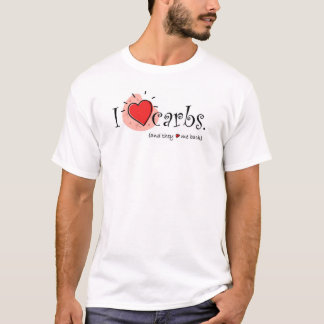 I Heart Carbs - Higher up graphic T-Shirt