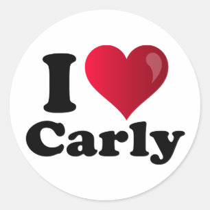I Heart Carly Fiorina Classic Round Sticker
